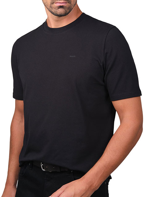 Ανδρικό T-shirt Manetti casual black