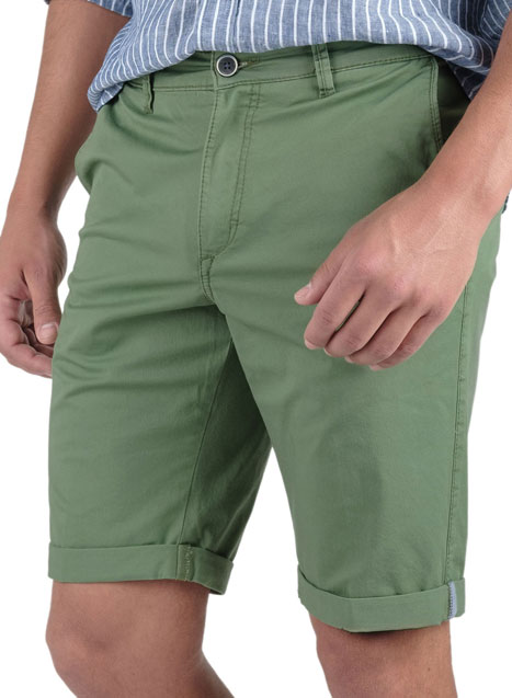 Ανδρική Βερμούδα chinos Manetti casual green