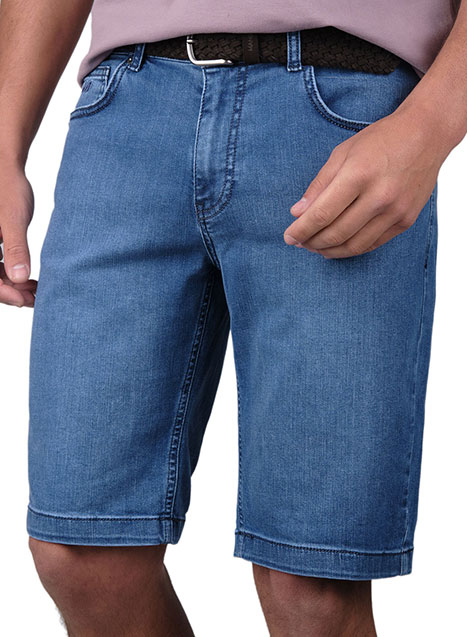 MEN'S JEAN ΒΕΡΜΟΥΔΑ MANETTI CASUAL  LIGHT BLUE
