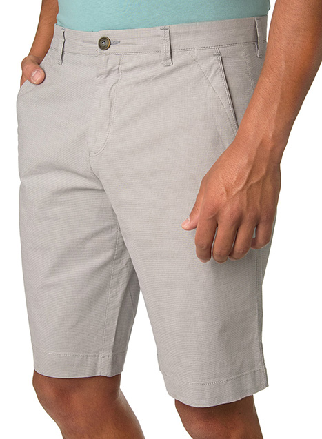 Ανδρική Βερμούδα chinos Manetti casual ice grey