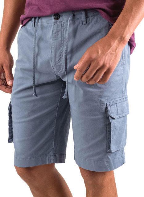 MEN'S CARGO MANETTI SHORTS CASUAL  INDIGO BLUE
