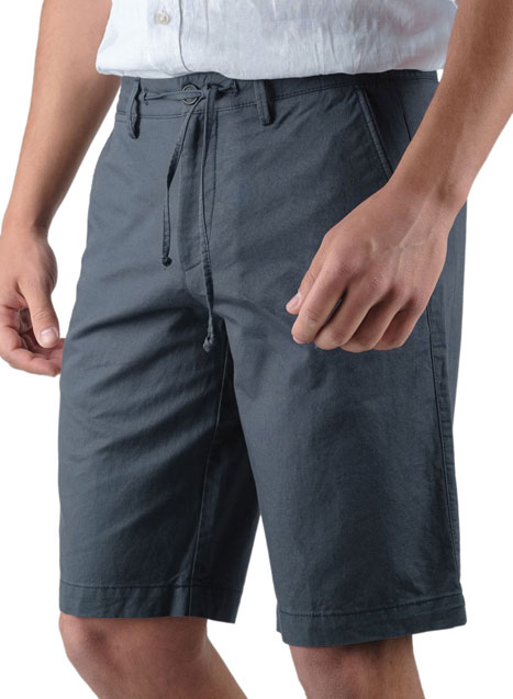 Ανδρική Βερμούδα chinos Manetti casual indigo