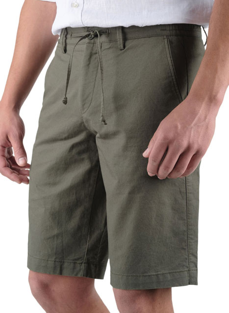 Ανδρική Βερμούδα chinos Manetti casual khaki