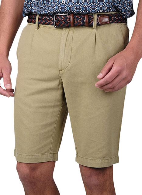 Ανδρική ΒΕΡΜΟΥΔΑ MANETTI casual khaki green