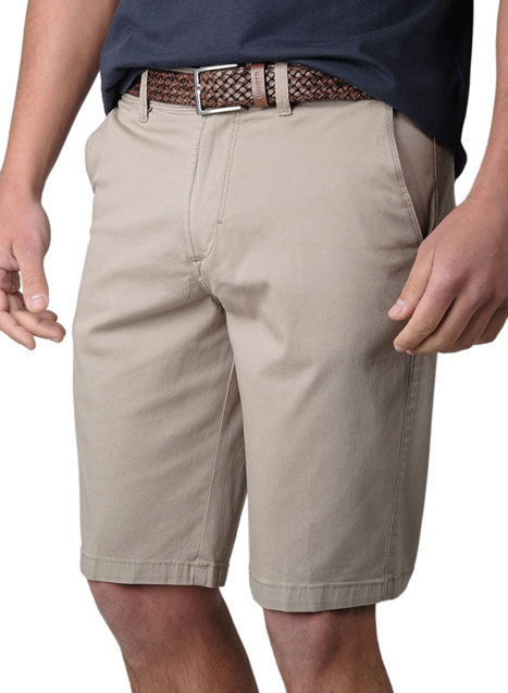 Ανδρική Βερμούδα chinos Manetti casual beige