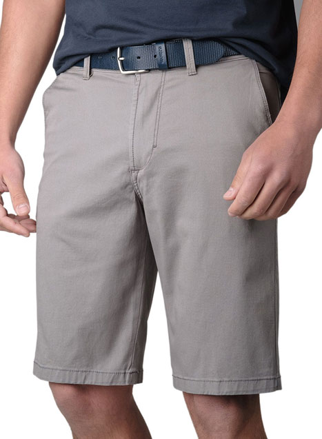 Ανδρική Βερμούδα chinos Manetti casual grey