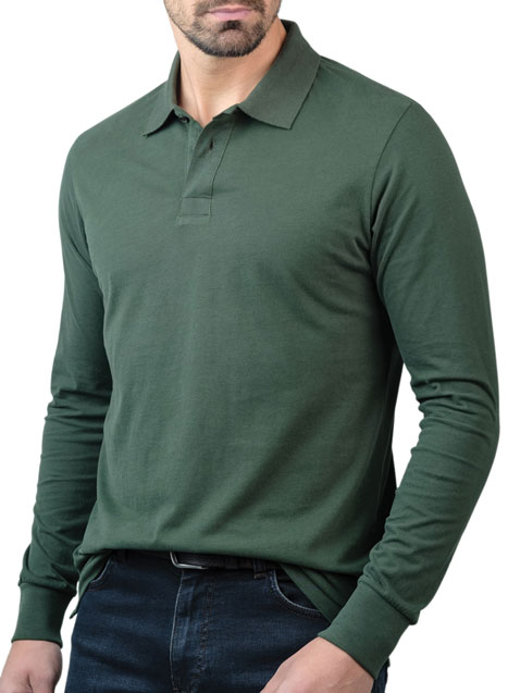 Ανδρικό Polo Manetti casual green