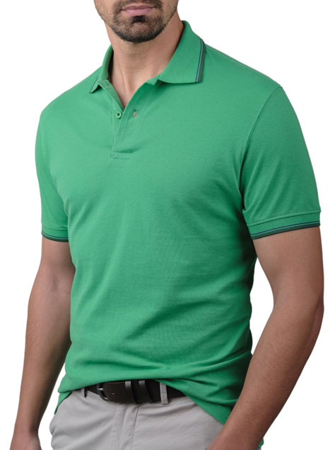 Ανδρικό Polo Manetti casual green