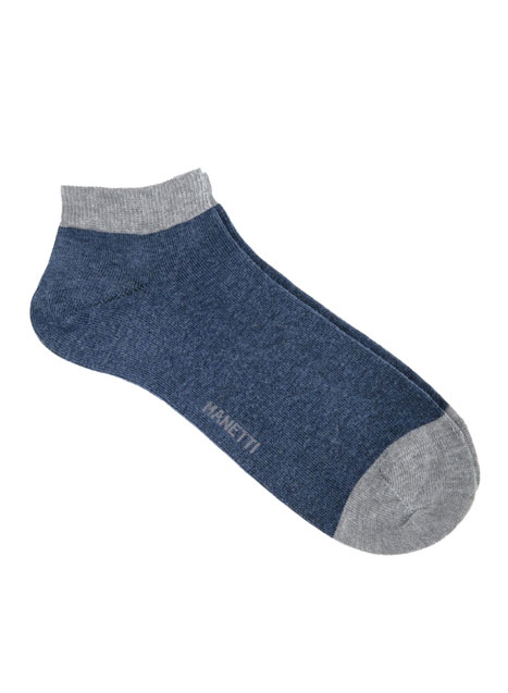 Ανδρική Κάλτσα σοσόνι Manetti casual indigo grey