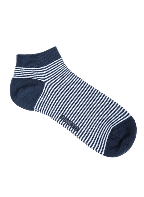 MEN'S MINI SOCKS MANETTI CASUAL  BLUE-WHITE