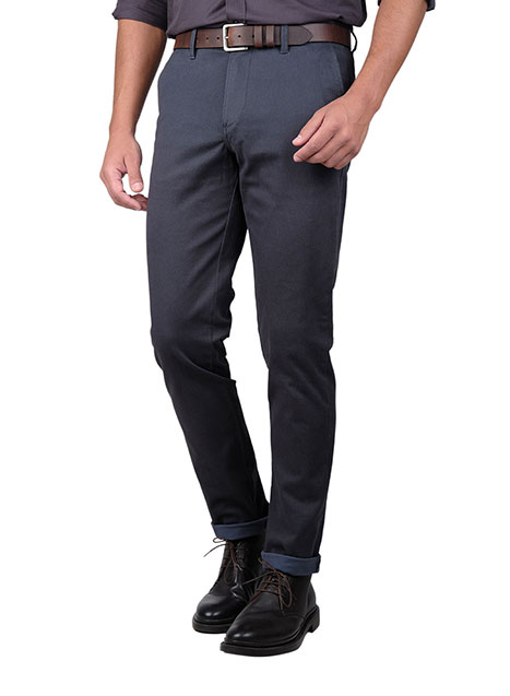 MEN'S MANETTI TROUSER CHINOS CASUAL  GREY