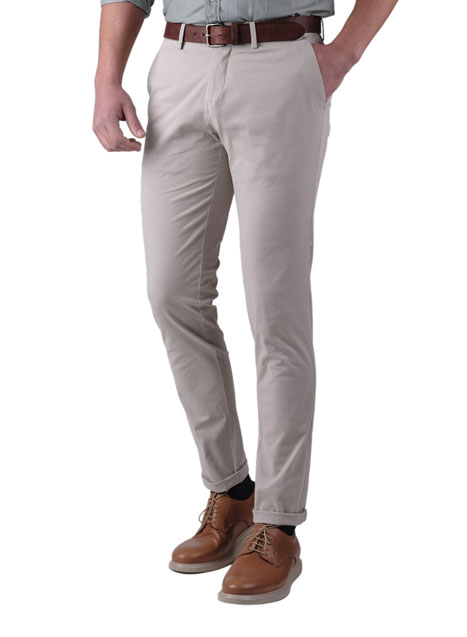 MEN'S MANETTI TROUSER CHINOS CASUAL  LIGHT BEIGE