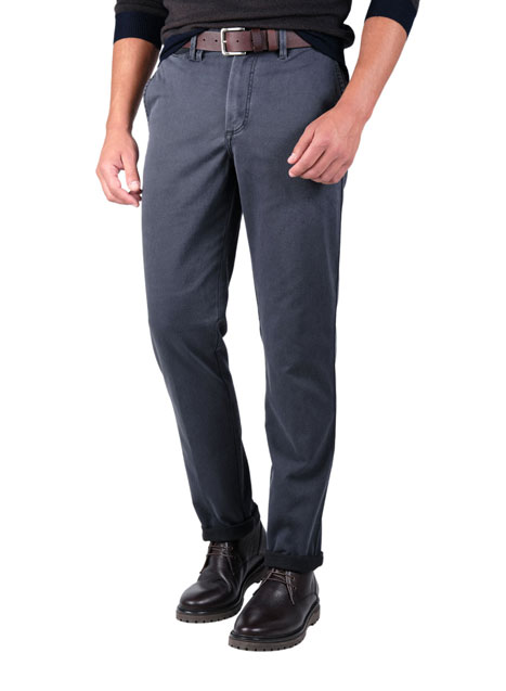 MEN'S MANETTI TROUSER CHINOS CASUAL  GREY