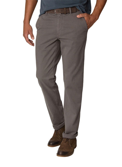 MEN'S MANETTI TROUSER CHINOS CASUAL  WARM GREY