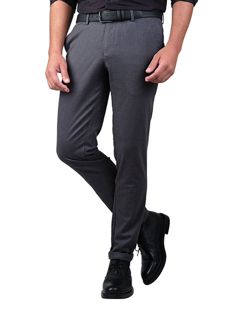 Ανδρικό Παντελόνι chinos Manetti casual grey