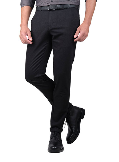 Ανδρικό Παντελόνι chinos Manetti casual grey black