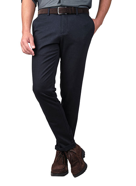 Ανδρικό Παντελόνι chinos Manetti casual dark blue