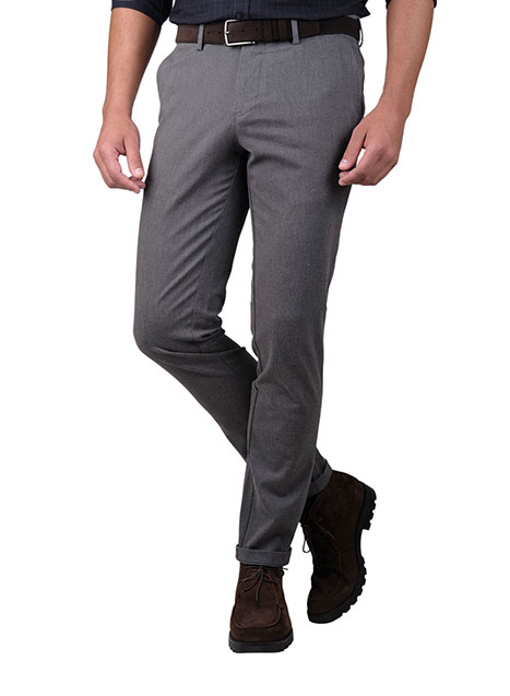 Ανδρικό Παντελόνι chinos Manetti casual fango