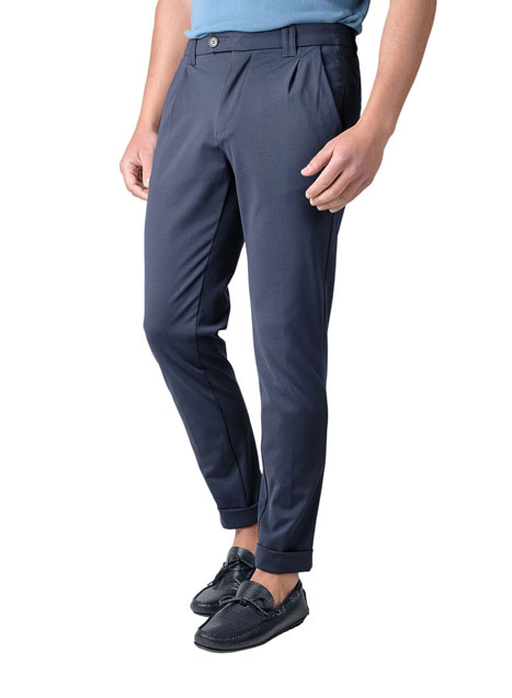 Ανδρικό Παντελόνι Jogging Manetti casual blue