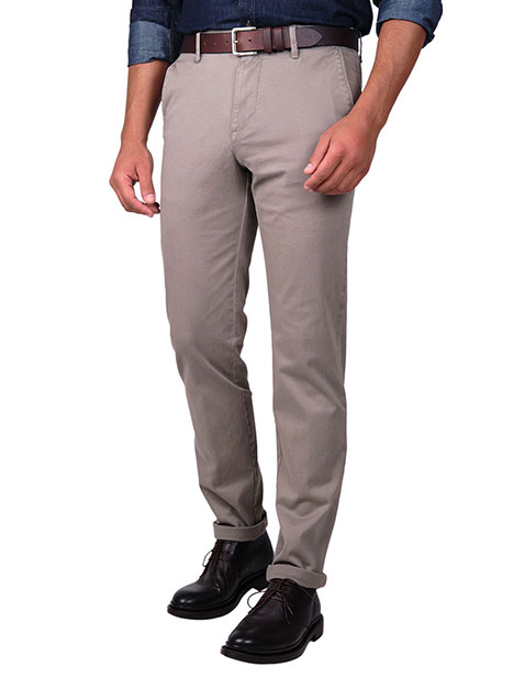 MEN'S MANETTI TROUSER CHINOS CASUAL  FANGO