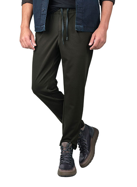 Ανδρικό Παντελόνι jogger Manetti casual dark green