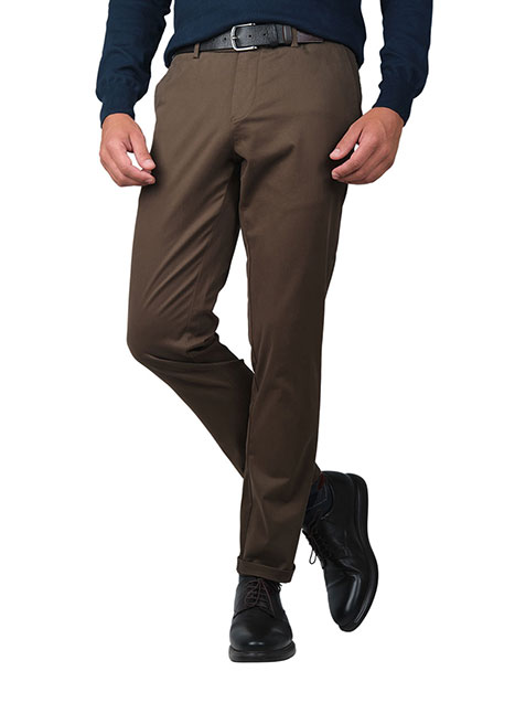MEN'S MANETTI TROUSER CHINOS CASUAL  CAMEL