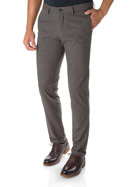 MEN'S MANETTI TROUSER CHINOS CASUAL  WARM GREY