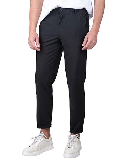 MEN'S ΠΑΝΤΕΛΟΝΙ MANETTI TECH CASUAL  BLACK