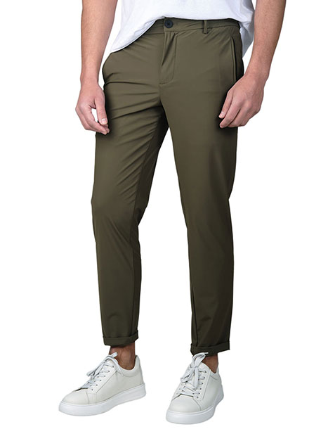 MEN'S ΠΑΝΤΕΛΟΝΙ MANETTI TECH CASUAL  KHAKI GREEN