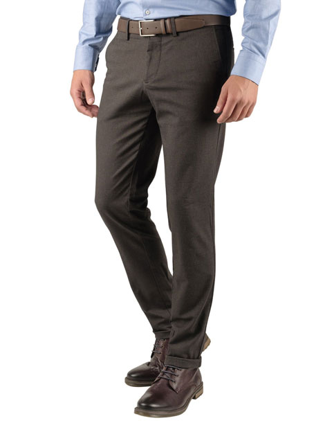 MEN'S MANETTI TROUSER CHINOS CASUAL  OIL