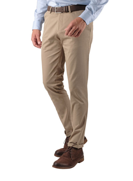 MEN'S MANETTI TROUSER CHINOS CASUAL  KHAKI