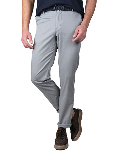 MEN'S MANETTI TROUSER CHINOS CASUAL  LIGHT GREY