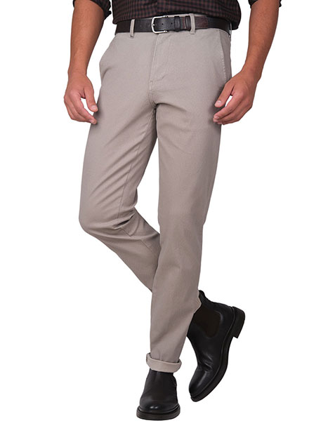Ανδρικό Παντελόνι chinos Manetti casual beige