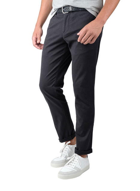 Ανδρικό Παντελόνι chinos Manetti casual black