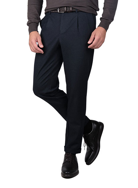 MEN'S MANETTI TROUSER CHINOS CASUAL  BLUE