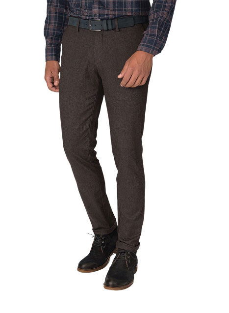 MEN'S MANETTI TROUSER CHINOS CASUAL  WARM BROWN