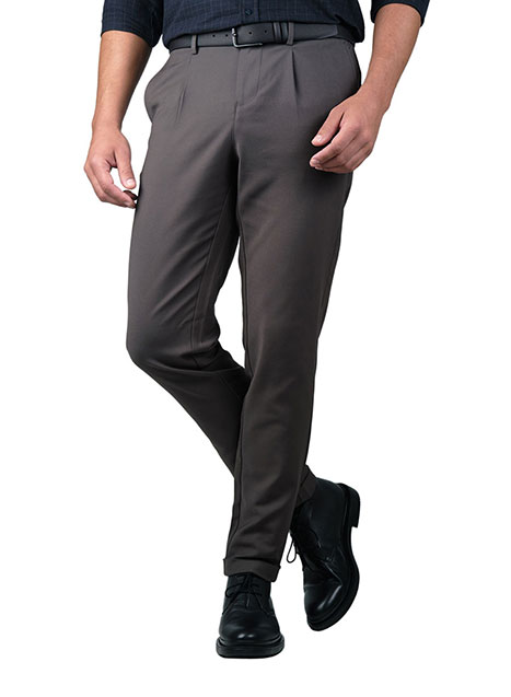 Ανδρικό Παντελόνι chinos Manetti casual fango