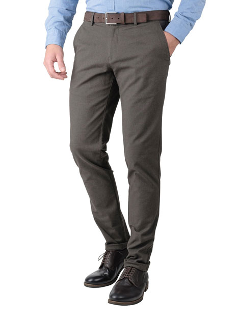 Ανδρικό Παντελόνι chinos Manetti casual khaki beige