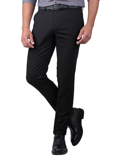 Ανδρικό Παντελόνι chinos Manetti casual black