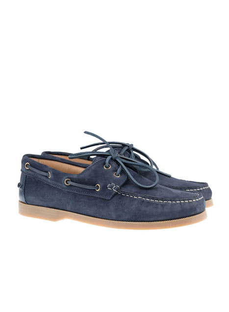 MEN'S BOAT SHOE MANETTI CASUAL  BLUE