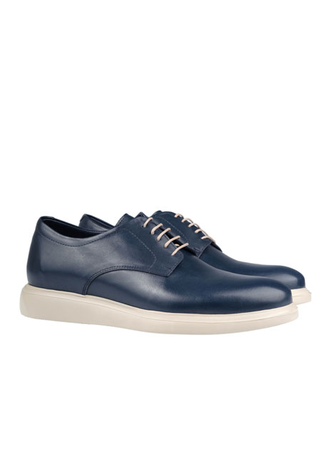 MEN'S ΔΕΡΜΑΤΙΝΟ SNEAKER MANETTI CASUAL  BLUE