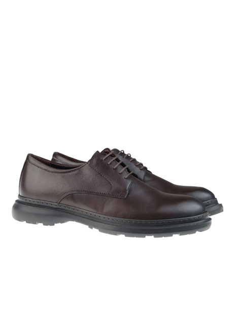 Ανδρικό Παπούτσι δετό Manetti casual brown