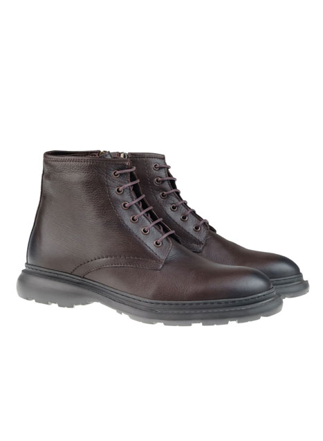 Ανδρικό Μπότα Δετή Manetti casual brown