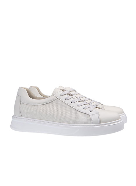 MEN'S SNEAKER ΔΕΡΜΑΤΙΝΟ MANETTI CASUAL  LATTE