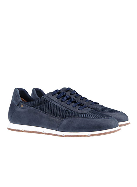 MEN'S SNEAKER NUBUCK MANETTI CASUAL  NAVY