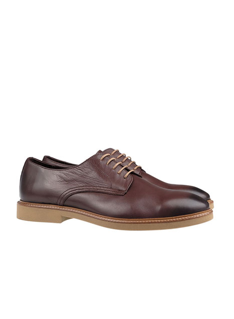 Ανδρικό Παπούτσι δετό Manetti casual brown