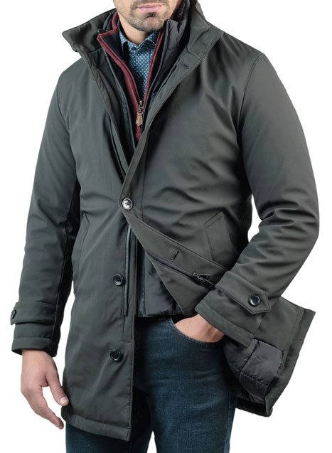 MEN'S MANETTI JACKET CASUAL  VERDE