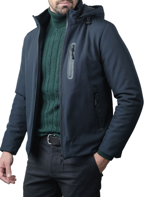 MEN'S MANETTI JACKET CASUAL  BLUE