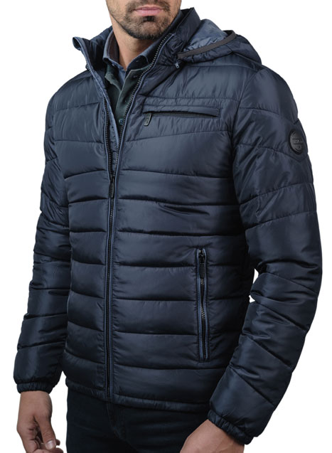 Ανδρικό Μπουφάν puffer Manetti casual blue