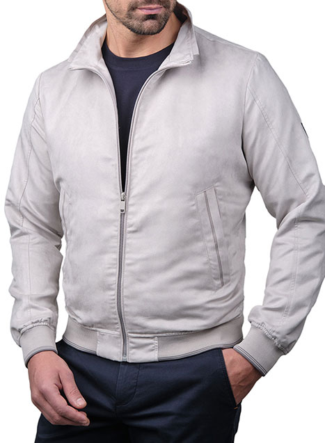 MEN'S MANETTI JACKET CASUAL  ICE GREY